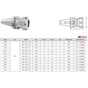 Ver imagem 6 de Porta Pinça Er Modelo Bt50 - Er32-100 - Hqt - Mas 403 Bt