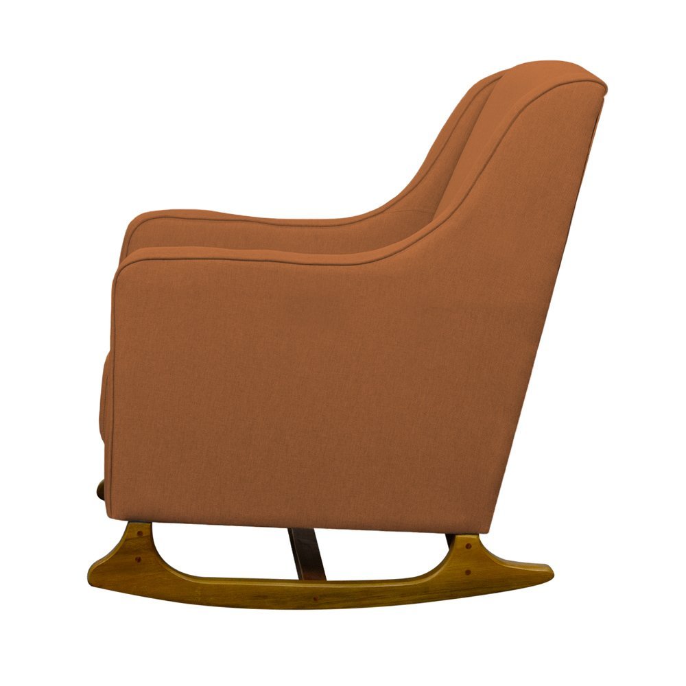 Poltrona/cadeira Aquila Balanço +puff Tb125 Decor Loppes Poltrona Amamentacão Balanço Decorativa Qua - 4