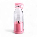 Ver imagem 1 de Liquidificador Fresh Juice 380ml Rosa Usb Recarregável
