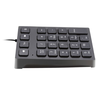 Teclado Numerico Kp-2403 Usb Preto sem Logo - 3