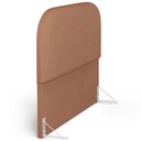 Ver imagem 6 de Cabeceira Cama Box Casal 140cm Orgânica Lanna W01 Linho Rosê - Lyam Decor
