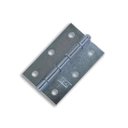 Ver imagem 1 de Kit 12 Dobradiça Zincada Porta / Janela Pino Solto Real 3"