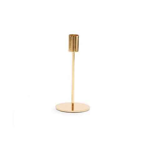 Castical em Metal Dourado Mart 27cm