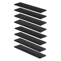 Kit Prateleiras em Mdf 8 Unidades Tamanho 60x15 Suporte Invisivel - 1