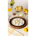 Ver imagem 3 de Conjunto de Taças de Cristal Martelado com Fio de Ouro para Vinho 6 Peças 600 ml Petra Lyor