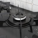 Ver imagem 4 de Cooktop Itatiaia Electra 4 Bocas com Mesa de Vidro Temperado e Acendimento Superautomático Preto