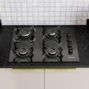 Ver imagem 2 de Cooktop Itatiaia Electra 4 Bocas com Mesa de Vidro Temperado e Acendimento Superautomático Preto