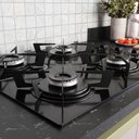 Ver imagem 3 de Cooktop Itatiaia Electra 4 Bocas com Mesa de Vidro Temperado e Acendimento Superautomático Preto
