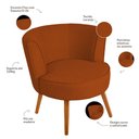 Ver imagem 4 de Kit 2 Poltronas Luna em Madeira de Eucalipto Movellu Home