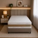 Ver imagem 2 de Colchão Viúva Sr Life Double Slim Ac Espuma D28 128x188x31cm Branco