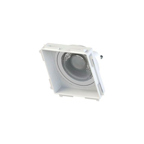 Spot de Embutir Recuado no Frame Save Energy Mr16 Gu10 Bivolt Branco Se-330.2034