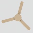 Ver imagem 4 de Ventilador de Teto com Controle Remoto Natuvent Vitta sem Luz 3 Pás MDF Palha Natural