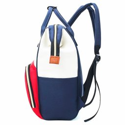 Mochila Maternidade Multifuncional Moderna e Térmica:Branco - 3