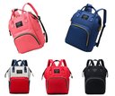 Ver imagem 2 de Mochila Maternidade Multifuncional Moderna e Térmica:Branco
