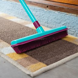 Vassoura Emborrachada 2 em 1 Multiuso Noviça - Pet Friendly - 1