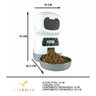 Alimentador Comedouro Automatico para Gatos e Cachorros - 2