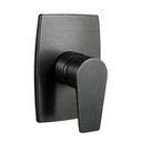 Ver imagem 1 de Acabamento Monocomando para Chuveiro Grafite Escovado Addra