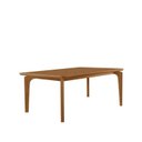 Ver imagem 1 de Mesa para Sala de Jantar 120 cm 100% MDF Canto Copo Dublin Marrom