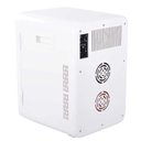 Ver imagem 2 de Mini Geladeira Portatil Frigobar Refrigerador 2 em 1 20L Multiuso Barco Carro Casa 220V