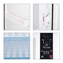 Ver imagem 4 de Mini Geladeira Portatil Frigobar Refrigerador 2 em 1 20L Multiuso Barco Carro Casa 220V