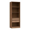 Ver imagem 2 de Cristaleira Armário 2 Portas Reflectas com LED 100% MDF Celeste