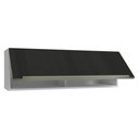 Ver imagem 2 de Armário Aéreo 100 Cm 1 Porta Basculante Branco/preto Lux Madesa
