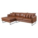 Ver imagem 5 de Sofá 5 Lugares Corino 92cm X 284cm Ricco