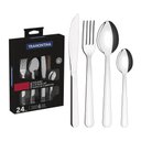 Ver imagem 4 de Jogo de Talheres 24 Peças Tramontina Malibu 23798046 Inox Inox 23798046
