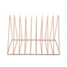 Porta-livros Le Aramado Metal Triângulo com 5 Divisórias Rosé Gold - 2