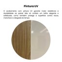 Ver imagem 7 de Painel Ripado para TV até 75 Polegadas MDF 176CMX135CM 2 Portas de Correr Nevada Bege