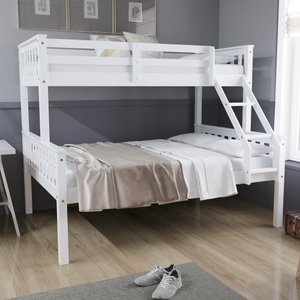 Beliche Casal/Solteiro Prime RB Madeira Maciça Branco Housin