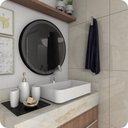 Ver imagem 4 de Cabide de Parede Banheiro Cromado Dupla Fixação F.master