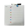 Quadro Planner Lousa Planejamento Semanal Tarefas Recados Lista de Compras Aviso com Caneta - 1