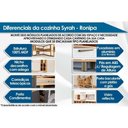 Ver imagem 4 de Cozinha Completa Syrah 3 Peças 2 Portas 3 Gavetas MDF 74.5cm Amêndoa
