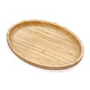 Ver imagem 1 de Bandeja Oval de Bambu 28cm Marrom