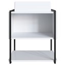 Ver imagem 5 de Gabinete Suspenso Banheiro 50 cm Com Cuba Preto Branco P1009 PP