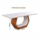 Ver mais imagens de Conjunto Mesa Cristal com 6 Cadeiras em Madeira Maciça Estofada Cristal Authentic