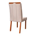 Ver imagem 2 de Kit 8 Cadeiras Madeira Maciça, Detalhe em Botonê e Estofada Sophia Espresso Móveis 