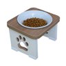 Comedouro Bebedouro Pet Mdf Elevado Cachorro - 1