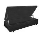 Ver imagem 2 de Cama Box Baú Solteiro Dreams Suede Preto + Colchão Solteiro Dreams Espuma D33 com Eps 14x88x188