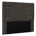 Ver imagem 4 de Kit Cabeceira e Calçadeira Recamier Queen 1,60m Suede Cinza