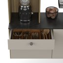 Ver imagem 7 de Cozinha Compacta com Balcão 4 Portas e 1 Gaveta Lara Damasco Branco