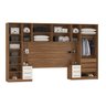 Guarda Roupa Dormitório Modulado Irlanda Casal/queen - Amêndola Touch e Branco - Roupeiro Demobile C - 2