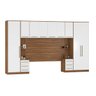Guarda Roupa Dormitório Modulado Irlanda Casal/queen - Amêndola Touch e Branco - Roupeiro Demobile C - 7