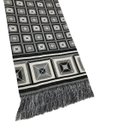 Ver imagem 3 de Xale Manta Sofá Protetora Decorativa Luxo Dupla Face Jacquard 1,40x1,70m Cairo Preto