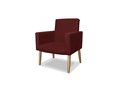 Ver imagem 2 de POLTRONA NINA DECORATIVA SALA E ESCRITORIO:bordo
