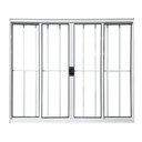 Ver imagem 3 de Janela Vitrô de Alumínio 4 Folhas 100 X 100cm Modular com Grade Esquadrias Bergamo