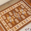 Ver imagem 2 de Tapete Kilim Antep 0,60 X 1,80 Des 001 Marrom Niazitex
