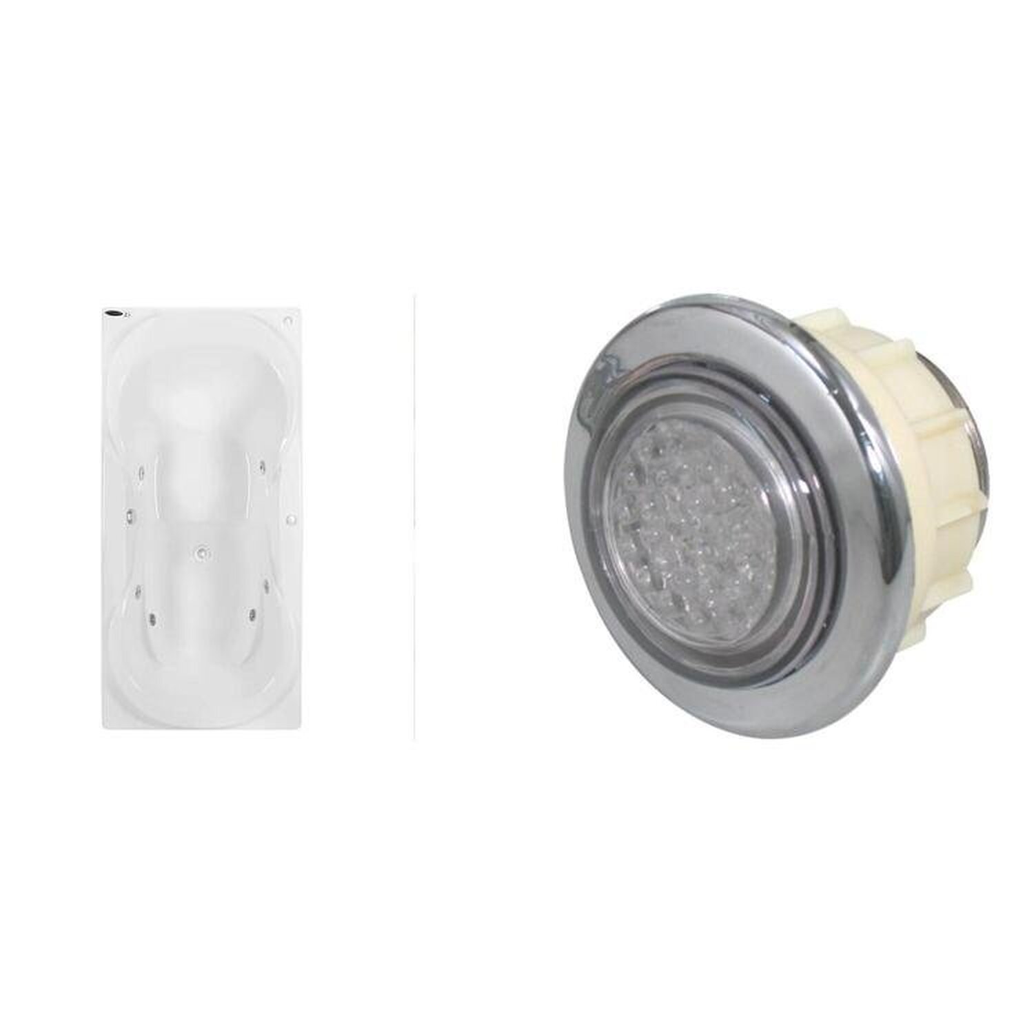 Banheira de Hidromassagem Due Gran Luxo P5 - 220v - sem Aquecedor e Cromoterapia - 1