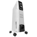 Ver imagem 2 de Aquecedor Elétrico a Óleo Portátil 1500W Silencioso - 220V